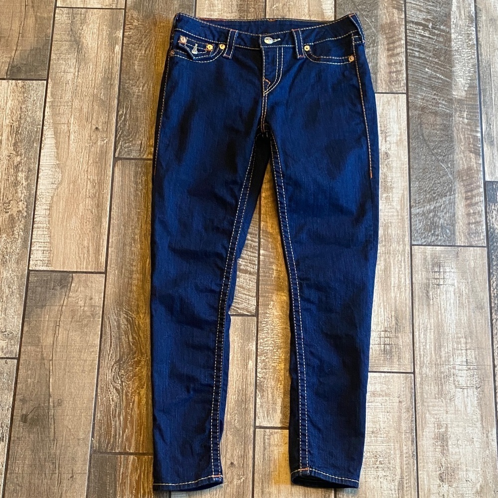 True Religion Dark Blue Skinny Jeans